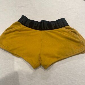 Victoria' Secret Yellow Sweat Shorts Size Small